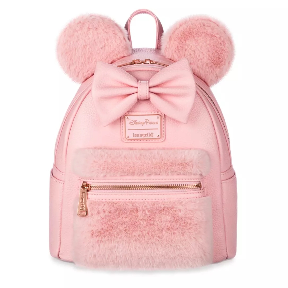 Disney Parks Minnie Mouse Loungefly Mini Backpack – Piglet Pink (NWT)